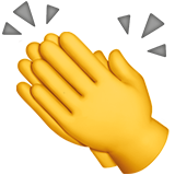 Clapping hands
