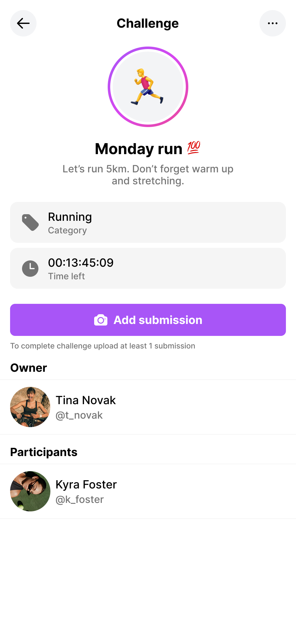 Challengeer App Mockup